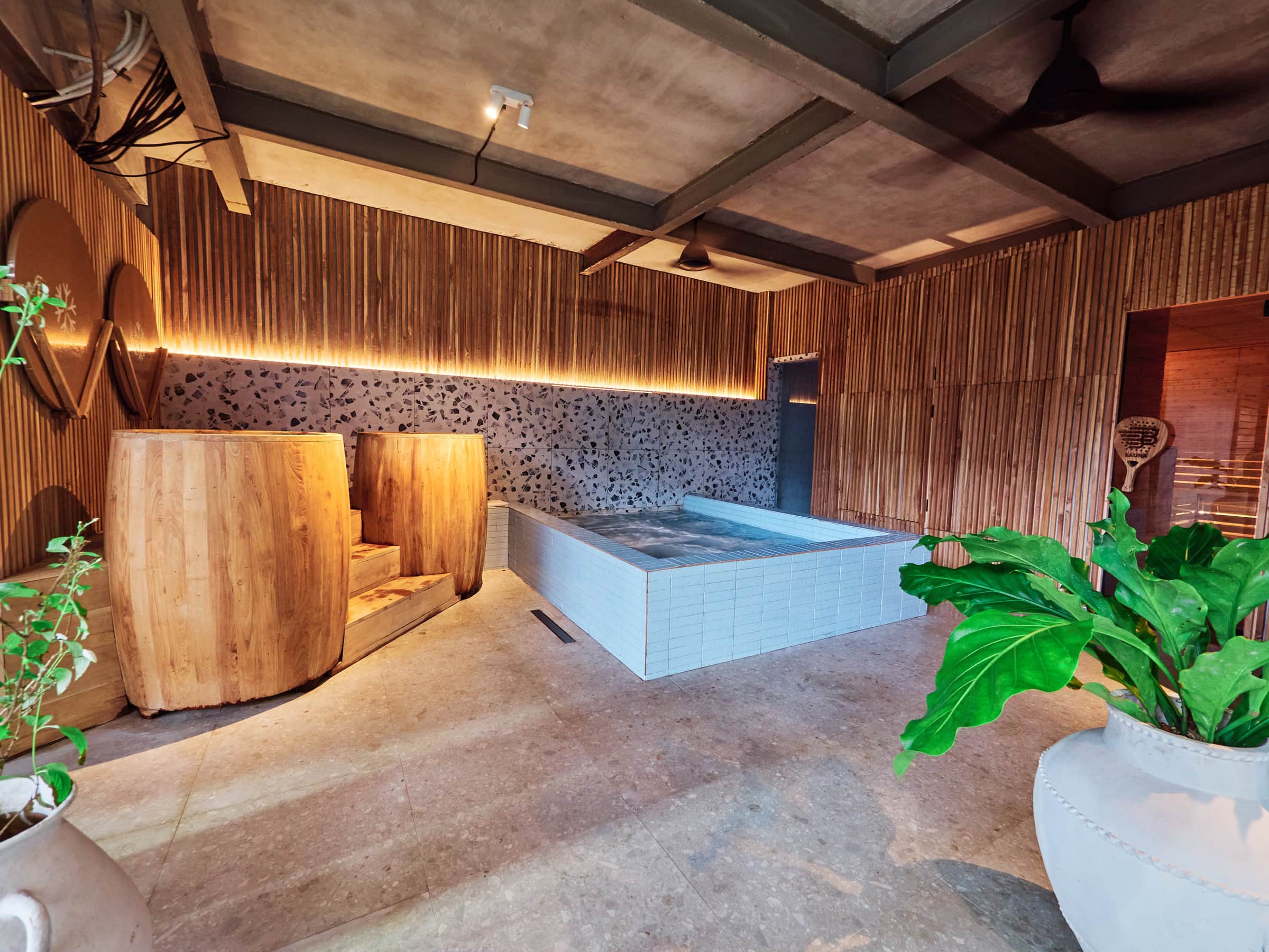 The clubhouse at Bam Bam Padel
